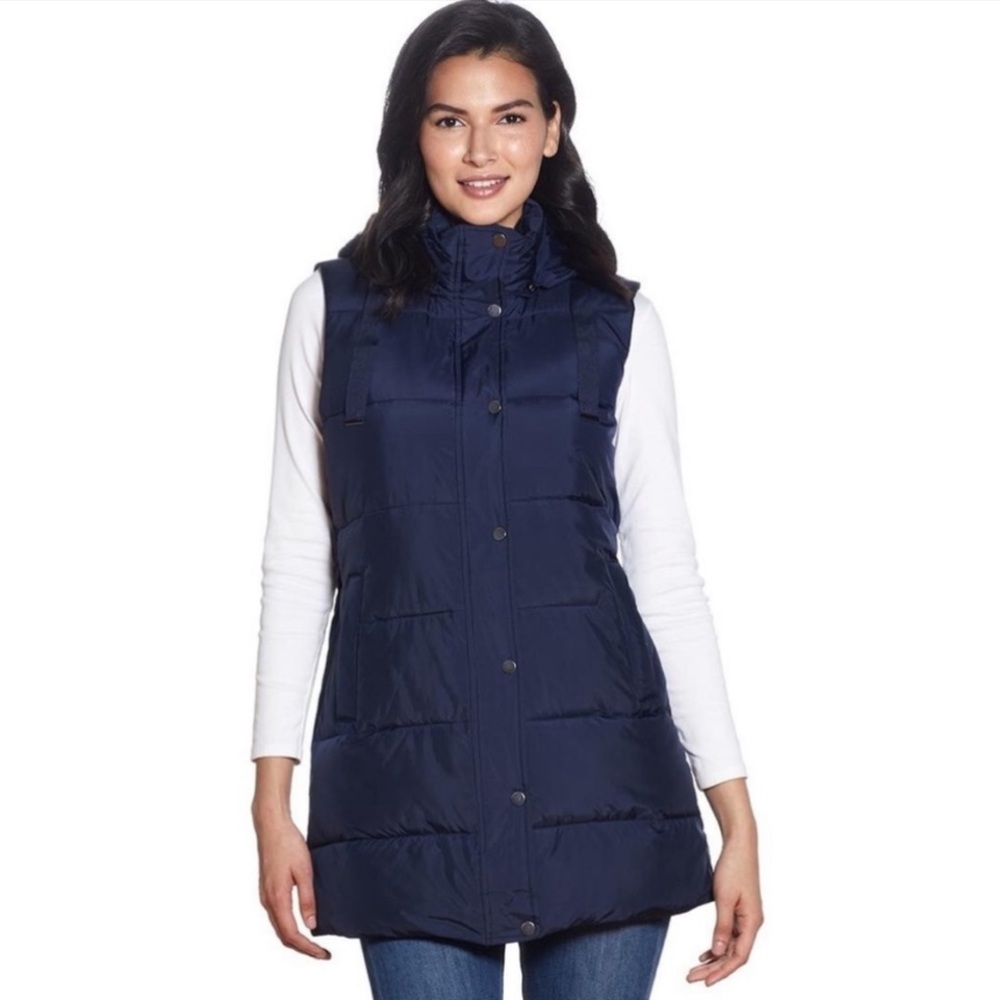 Weatherproof - Ladies’ Warm Long Puffer Vest - Picture 1 of 5